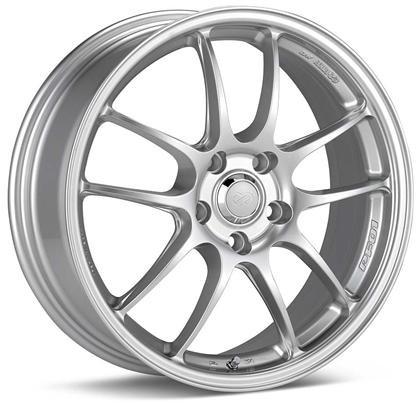 Enkei PF01 18x9 5x114.3 35mm Offset 75 Bore Dia Silver Wheel (460-890-6635SP)