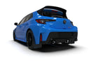 Rally Armor 23-24 Toyota GR Corolla Black Mud Flap w/Light Blue Logo (MF89-UR-BLK-NB)