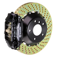 Brembo 23+ GR Corolla Rear GT BBK 4 Piston Cast 345x28 2pc Rotor Drilled-Black (2P1.8062A1)