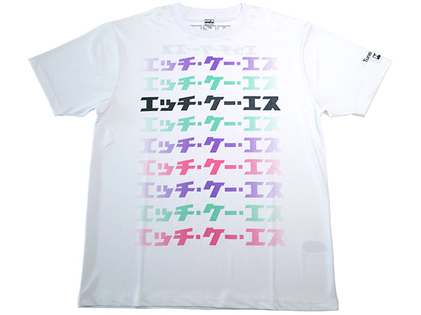 HKS T-SHIRT KATAKANA WHITE M