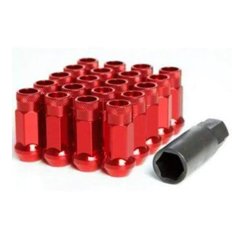 Wheel Mate Muteki SR48 Open End Lug Nuts - Red 12x1.50 48mm (32906R)