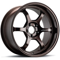 Advan R6 18x9.5 +45 5-114.3 Racing Copper Bronze Forged Wheel