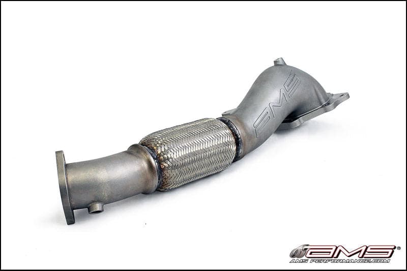 AMS Performance 08-15 Mitsubishi EVO X Widemouth Downpipe w/Turbo Outlet Pipe (AMS.04.05.0001-1)