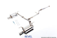 Revel Medallion Touring-S Catback Exhaust - Dual Muffler 02-03 Acura CL Type S