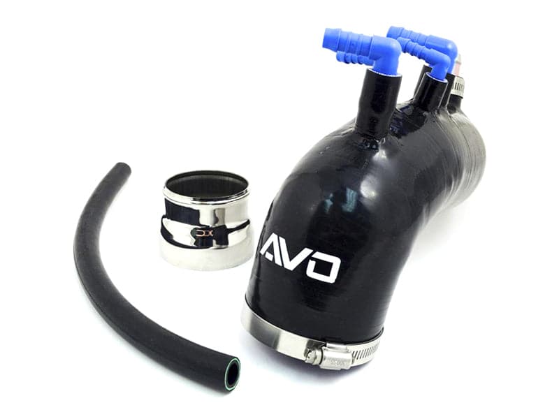 AVO Induction Black Silicone Turbo Inlet - 07-09 Subaru Legacy GT / 08-14 Subaru WRX