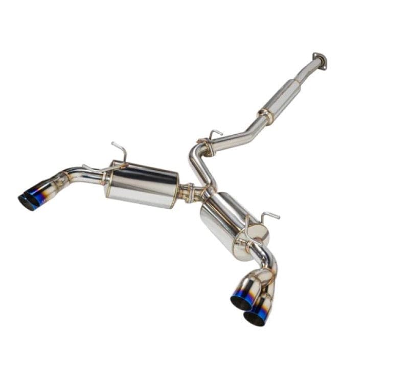 REMARK Sports Touring CatBack Exhaust, Toyota GR86 / Subaru BRZ 2022+, Burnt Stainless Tip (RK-C4063T-04T)