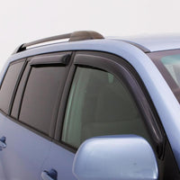 AVS 16-18 Toyota Tacoma Double Cab Ventvisor Outside Mount Window Deflectors 4pc - Smoke