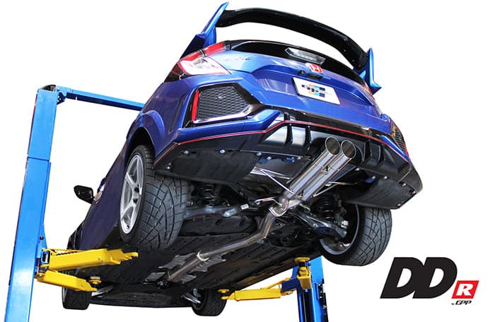 Greddy Resonated DD-R Cat-Back Exhaust for 17+ FK8 Civic Type R