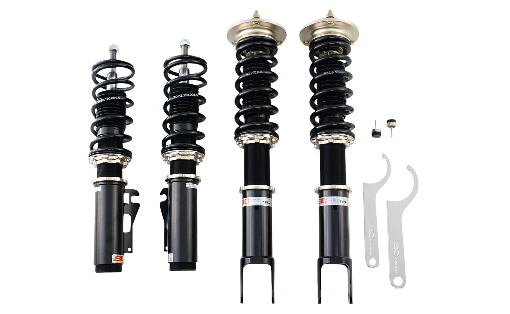 BC Racing BR Coilovers for 09-12 Porsche 911 NA RWD (Y-03-BR)