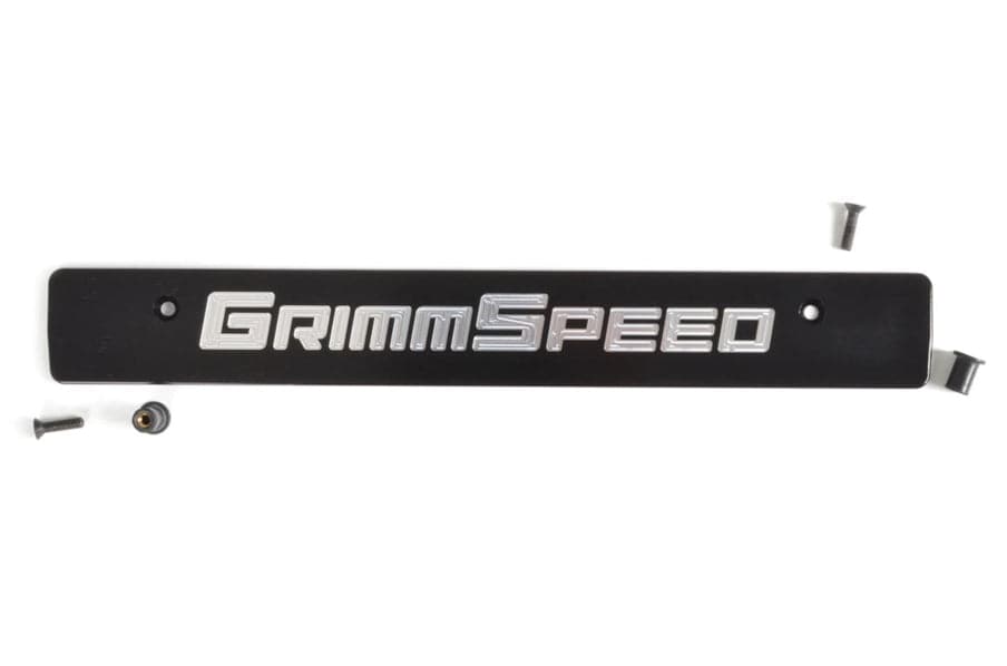 GrimmSpeed 2015+ Subaru Impreza/WRX/STi License Plate Delete Plate (grm094067)