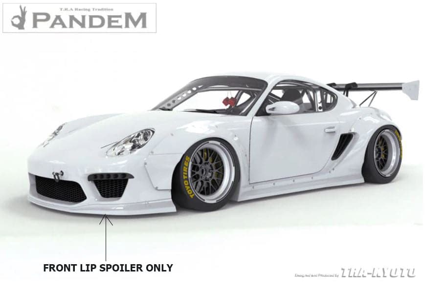 GReddy Pandem RB 09-12 Porsche Cayman V2 Front Lip Spoiler