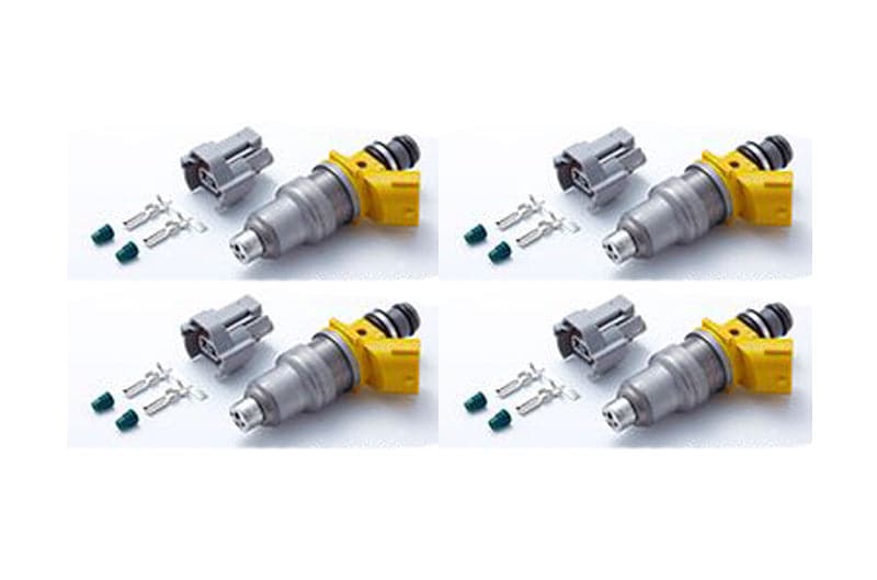 HKS 2000-2004 Toyota 1JZ-GTE 650CC Top Feed High Impedance Fuel Injectors (hks14002-AK003)