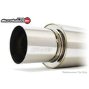 GReddy SS Tip (115mm Dia/120mm Length) for Universal 3in Revolution RS Muffler