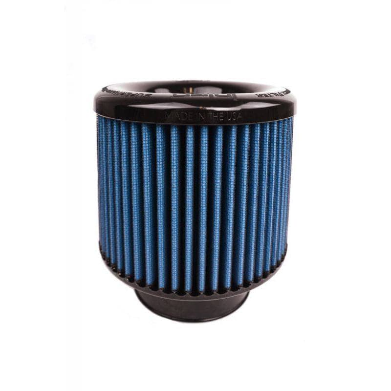 Injen AMSOIL Ea Nanofiber Dry Air Filter - 3.50 Filter 6 3/4 Base / 5 Tall / 5 Top (injX-1015-BB)