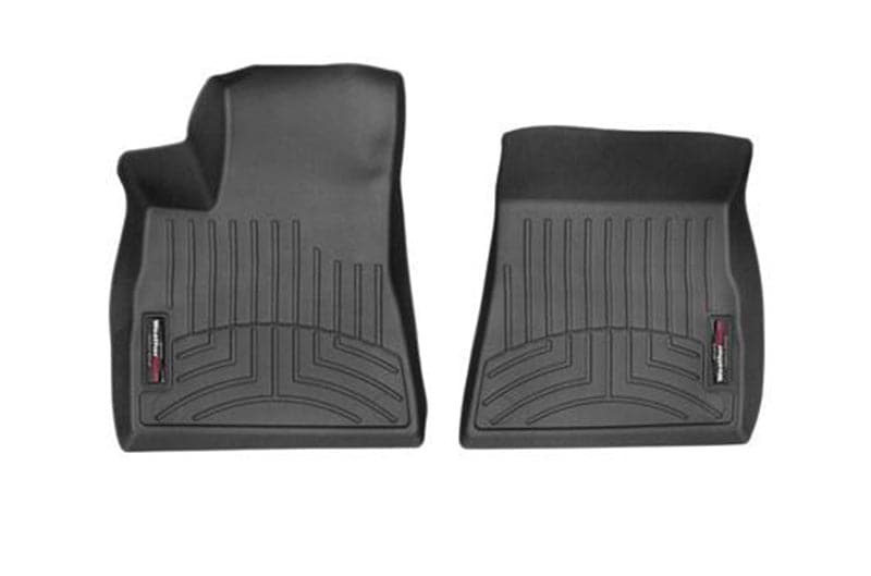 WeatherTech Front and Rear FloorLiner Black | 2017+ Tesla Model 3 (441220-1-2)