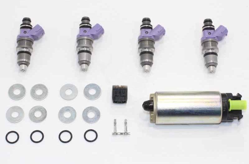 Mitsubishi Evo VIII/IX Complete Fuel Upgrade Kit 4 x 800cc injectors / upgraded fuel pump / Extension