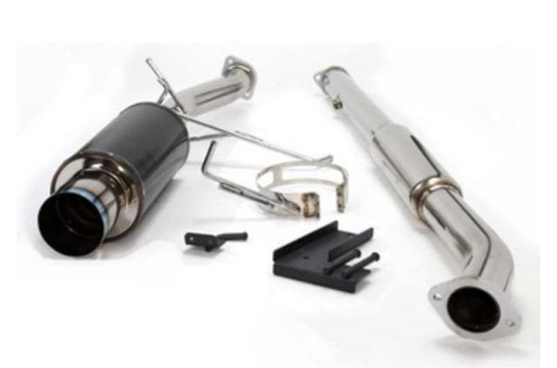 HKS 2003-2006 Mitsubishi Evo VII, VIII, IX / Carbon-Ti Cat-back Exhaust (hks31012-BM001)