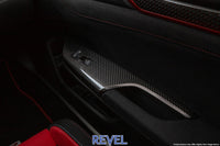 Revel GT Dry Carbon Window Switch Panels 2017+ Honda Civic - 4 Pieces