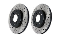 SportStop Slotted & Drilled Front Left Rotor