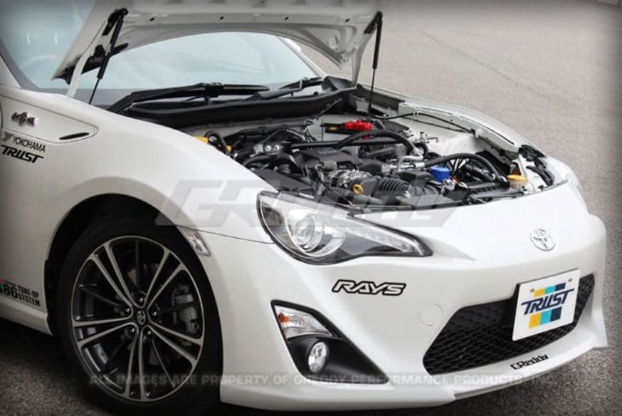 GReddy 13 Scion FR-S Engine Hood Lifter Kit (Designed for OEM weight hoods.)