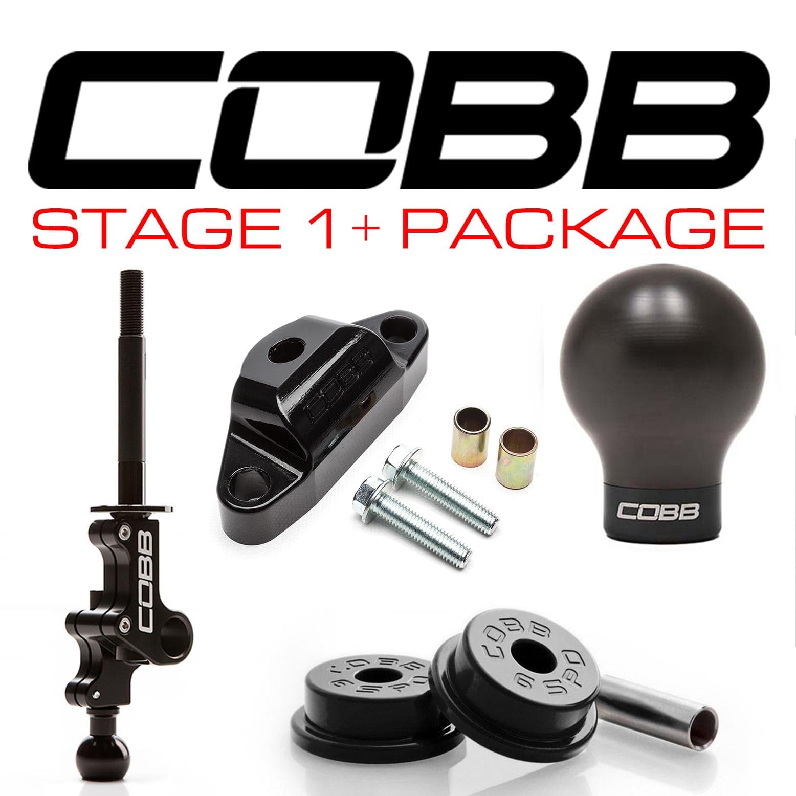 COBB 04-14 Subaru Impreza STi / 15-21 Subaru WRX 6MT Stage 1+ Drivetrain Package (cobb215X01P-BK)