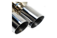 4-inch Quad Cat-Back Exhaust Stainless Single Resonated