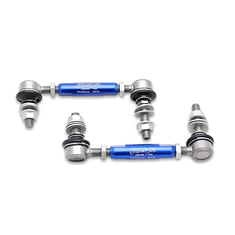 SuperPro 2003-2009 Lexus GX470 Base Front HD Adjustable End Link Set (TRC1285L)