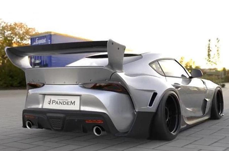 Pandem 2020+ Toyota Supra GR A90 Aero V1.0 Rear Over-Fenders