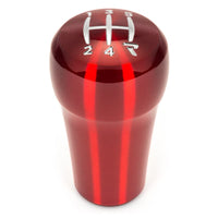 Raceseng Rondure Shift Knob (Gate 4 Engraving) M10x1.5mm Adapter - Red Translucent