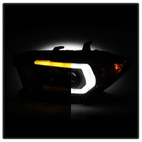 Spyder 16-18 Toyota Tacoma (SR5 Model Only) Projector Headlights Black Smoke PRO-YD-TT16-LB-BSM