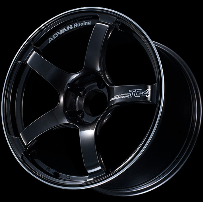 Advan TC4 18x11 +15 5-114.3 Racing Black Gunmetallic & Ring Wheel