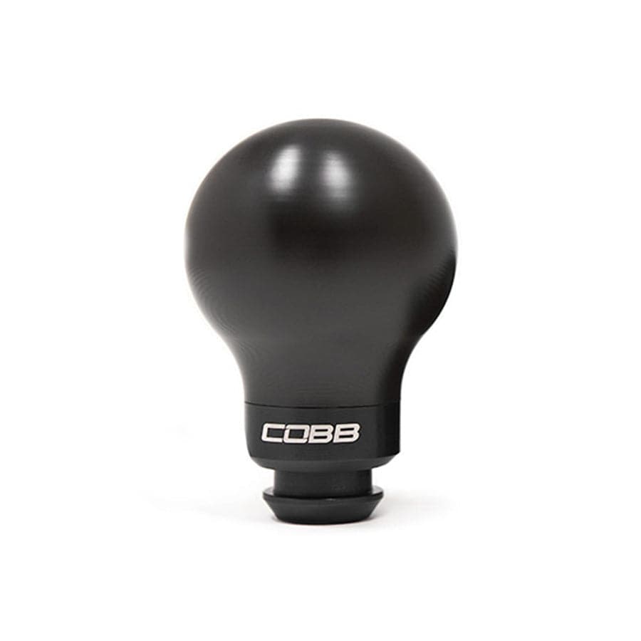 Cobb Subaru 5-Speed COBB Knob - White Knob w/ Stealth Black (cobb211350-W-BK)