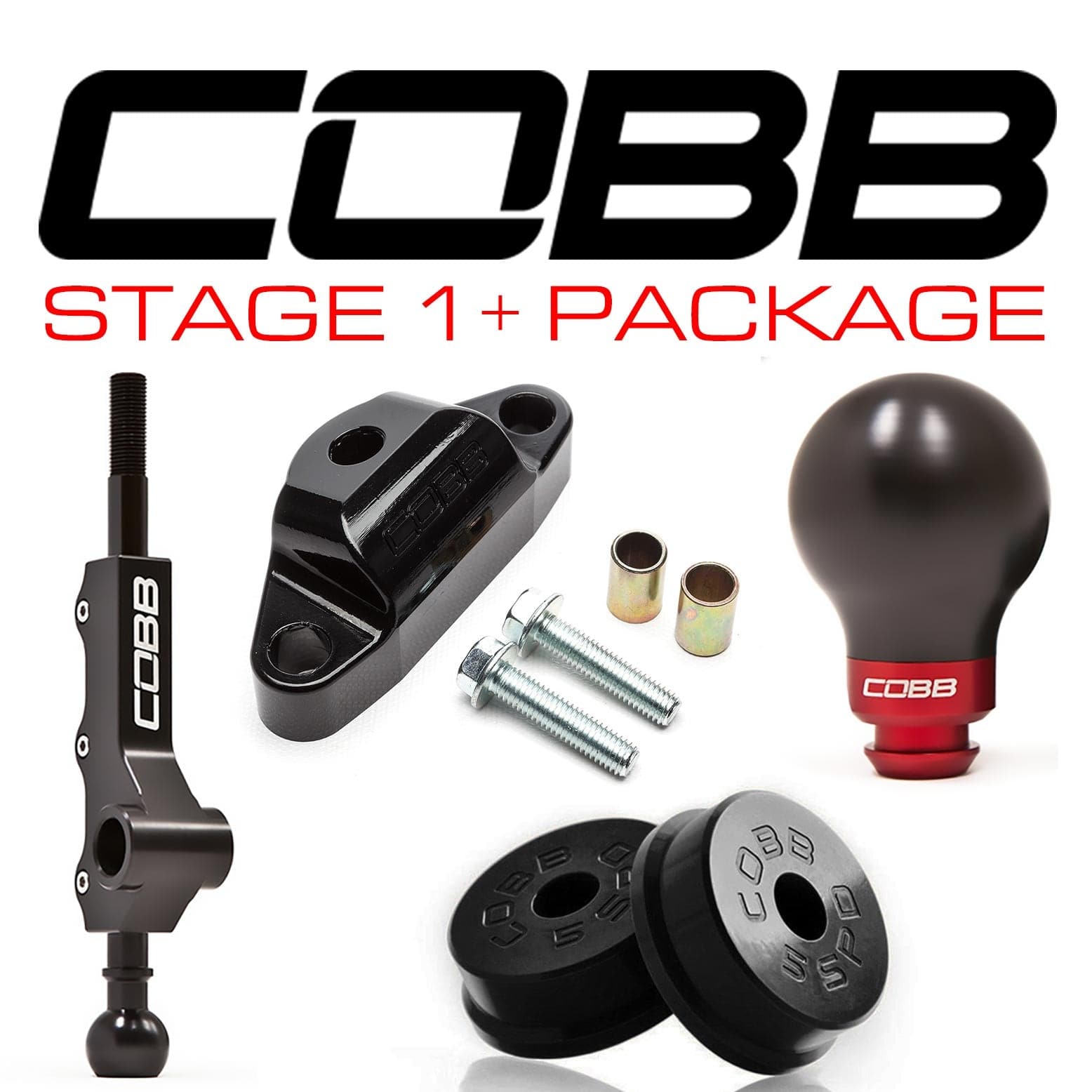 COBB Subaru 08-14 WRX, 05-09 LGT/OBXT, 06-08 FXT 5MT Stage 1+ Drivetrain Package (cobb214X01P-RD)