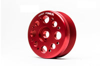 Lightweight Crank Pulley Red