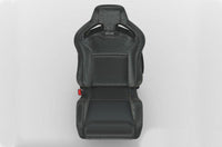 RECARO Black Leather Cross Sportster CS w/Heat Driver Seat