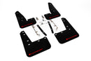 Rally Armor 2023+ Toyota GR Corolla Black UR Mud Flap w/ Red Logo