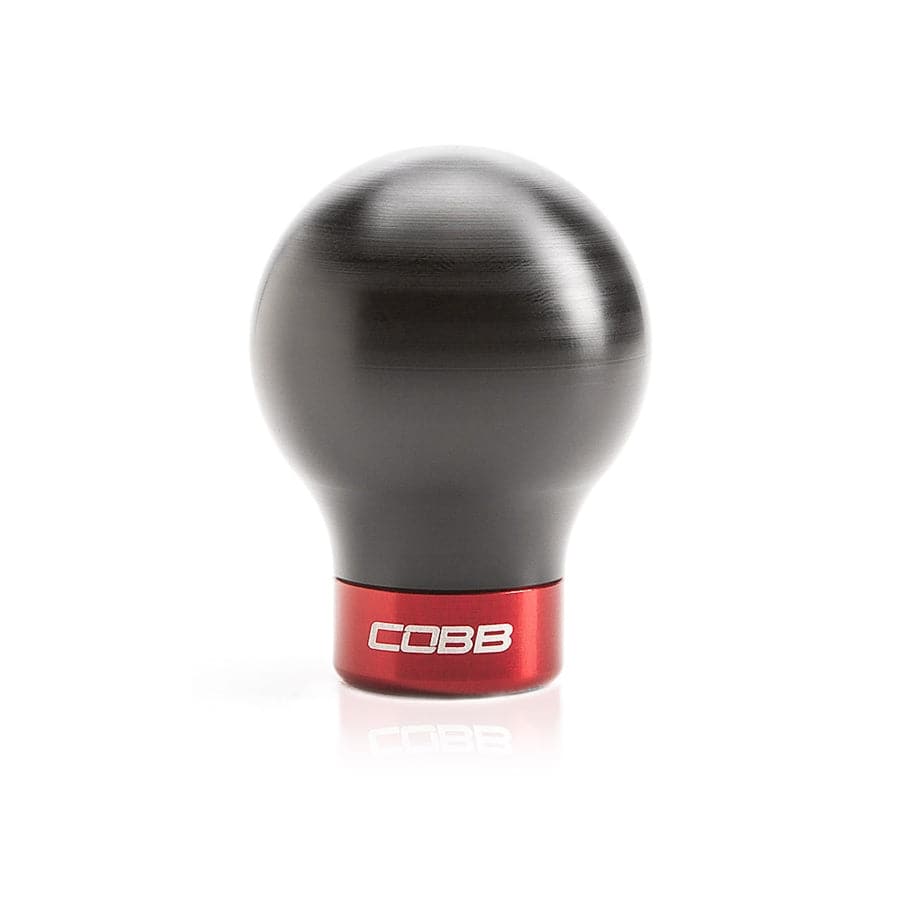 Cobb 08-15 Mitsubishi EVO X / 09-15 Ralliart Shift Knob - Race Red (Black w/Red Base) (cobb252350-RD)