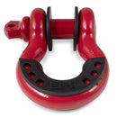 Body Armor 4x4 3/4in Red D-Ring with Black Isolators Single