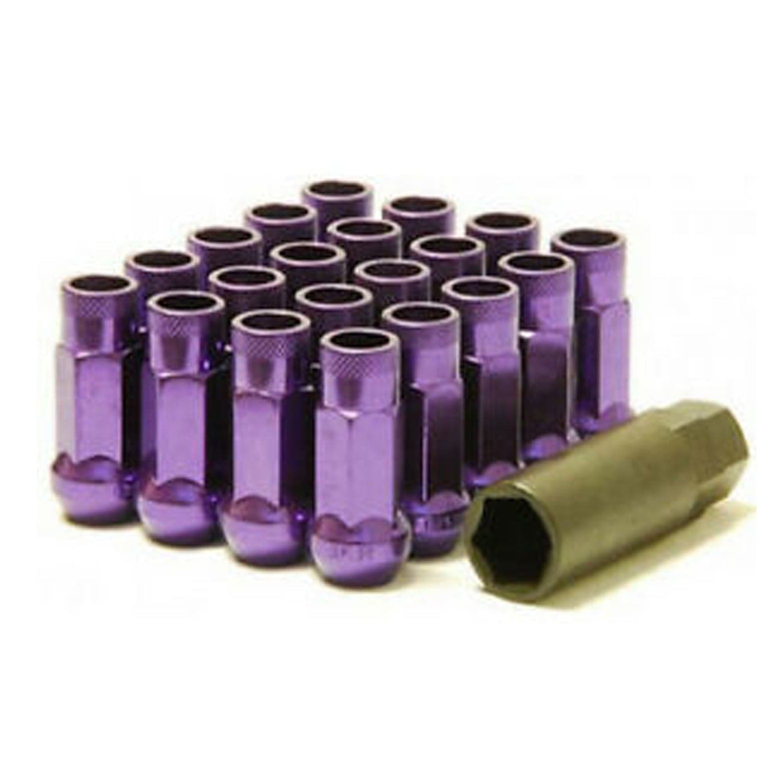 Wheel Mate Muteki SR48 Open End Lug Nuts - Purple 12x1.25 48mm for  09+ Nissan 370Z (whm32905L)