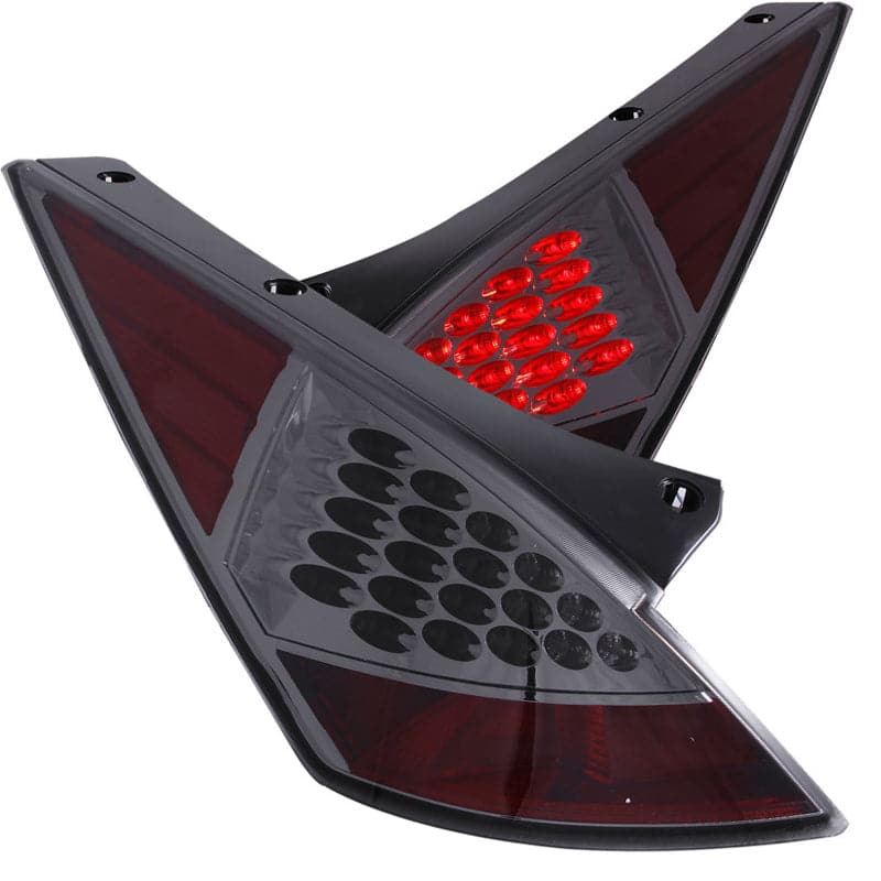 ANZO 2003-2005 Nissan 350Z LED Taillights Smoke (321254)