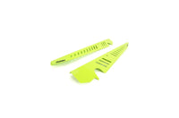 Subaru WRX/STI Fender Shroud Set - Neon Yellow