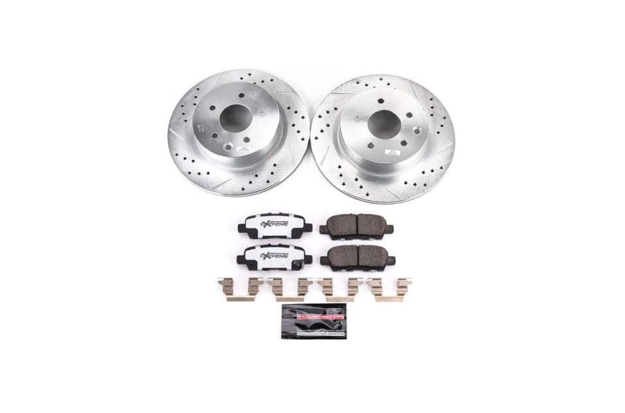 PowerStop 2018-2019 Nissan 370Z Rear Z26 Street Warrior Brake Kit (psbK8062-26)