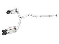 AWE Tuning Touring Edition Cat-Back Exhaust w. 102mm Diamond Black Tips for 2015+ STi and 11-14 WRX/ STi Sedan