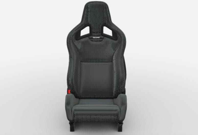 Recaro Sportster CS Passenger Seat | Black Vinyl/Black Vinyl (rec410.00.2132)