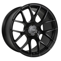 Enkei Raijin 18x8.5 38mm Offset 5x120 Bolt Pattern 72.6 Bore Diameter Matte Black Wheel