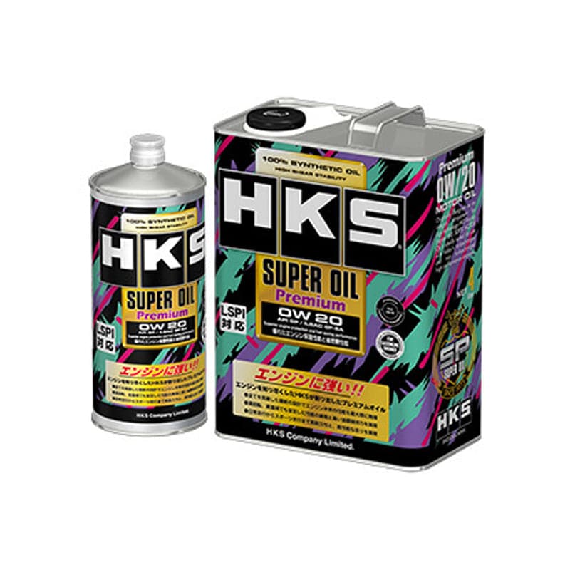 HKS SUPER OIL Premium API SP/ILSAC GF-6A 0W20 4L (52001-AK148)