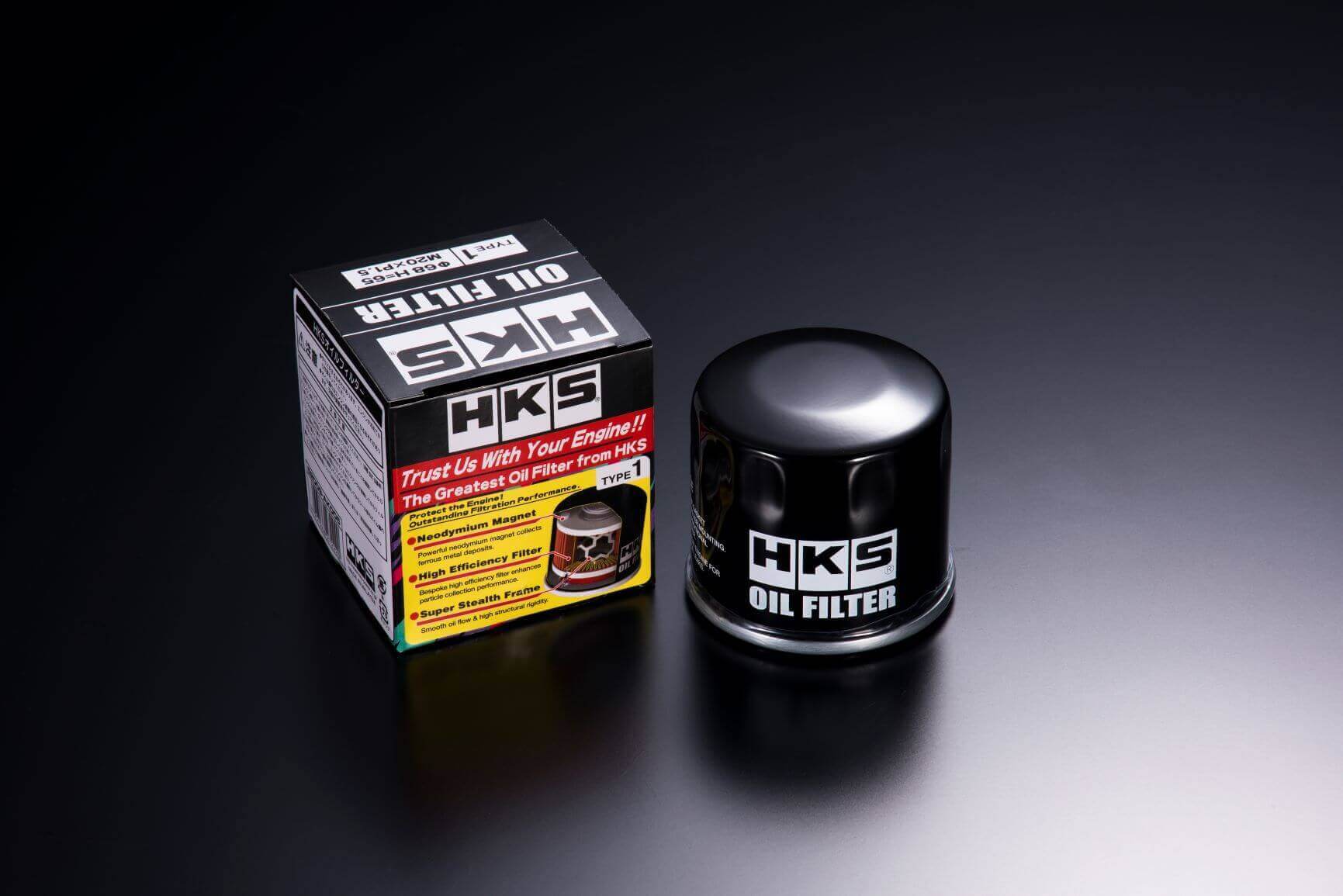 HKS OIL FILTER 65mm-H50 UNF (hks52009-AK009)