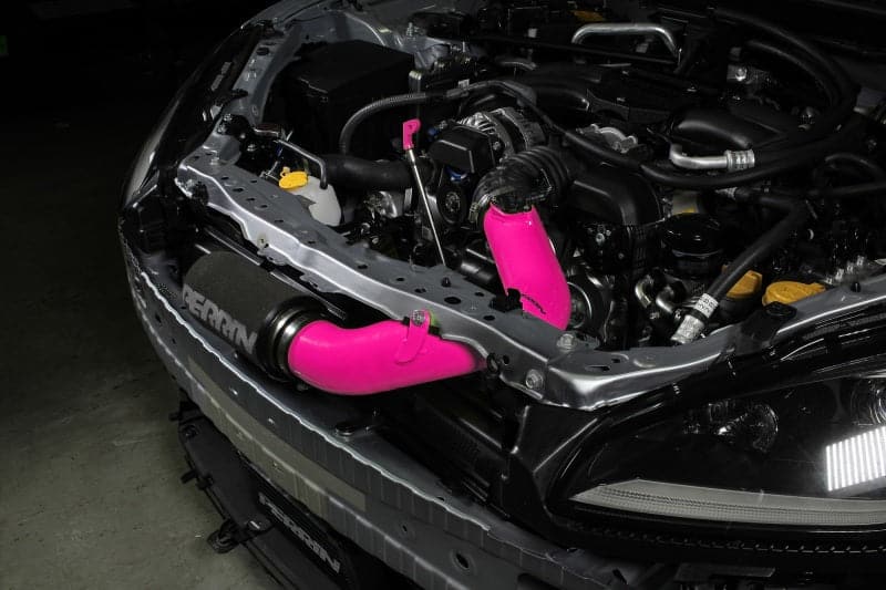 Perrin 22-23 Subaru BRZ/GR86 Cold Air Intake - Hyper Pink