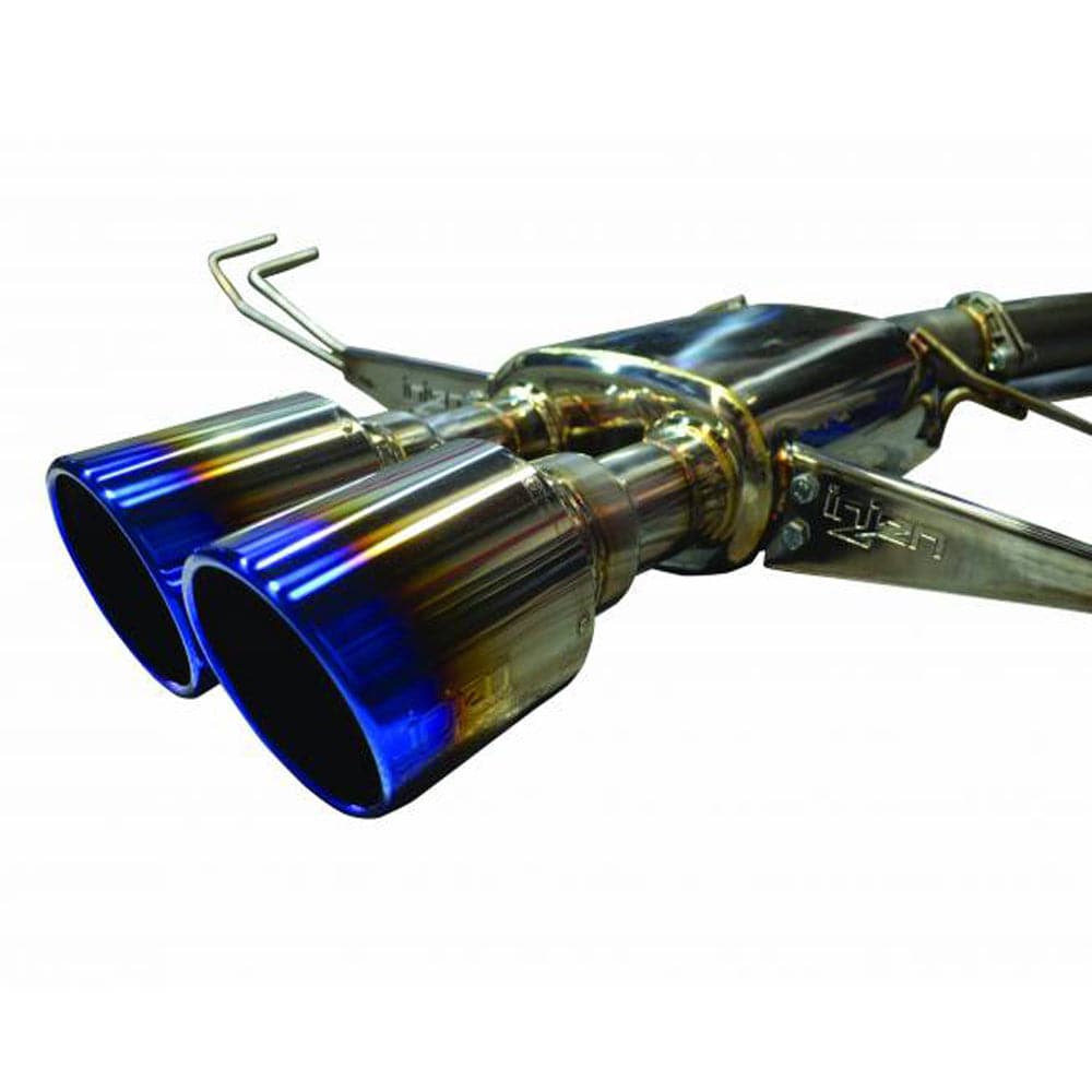 Injen 17-20 Honda Civic Type-R 3in SS Cat-Back Exhaust w/ Dual Burnt Titanium Tips (injSES1582TT)