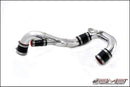 AMS Performance 08-15 Mitsubishi EVO X Lower I/C Pipe Kit for Stock Flange - Polished (AMS.04.09.0003-1)